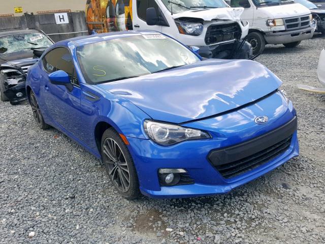 JF1ZCAC17G9601958 - 2016 SUBARU BRZ 2.0 LI BLUE photo 1