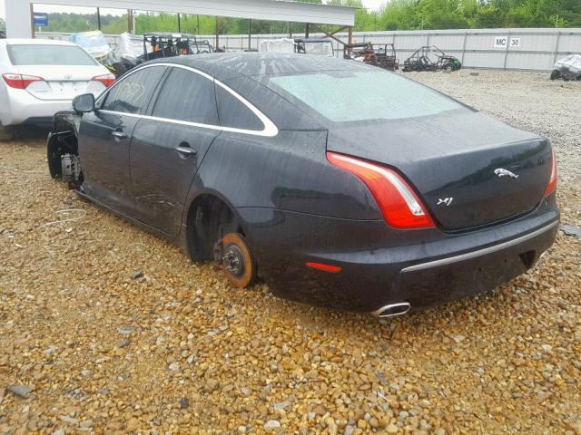 SAJWA1CB0BLV12208 - 2011 JAGUAR XJ BASE BLACK photo 3