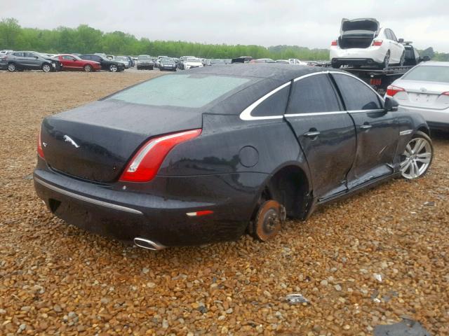 SAJWA1CB0BLV12208 - 2011 JAGUAR XJ BASE BLACK photo 4