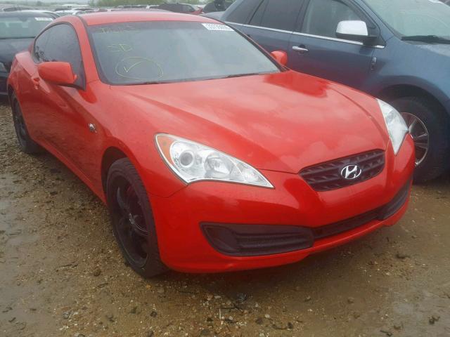 KMHHT6KD5BU049425 - 2011 HYUNDAI GENESIS CO RED photo 1