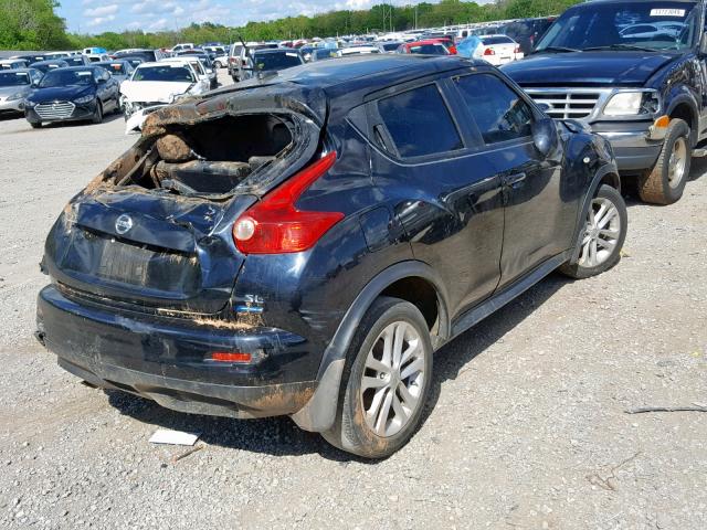 JN8AF5MR8DT216521 - 2013 NISSAN JUKE S BLUE photo 4