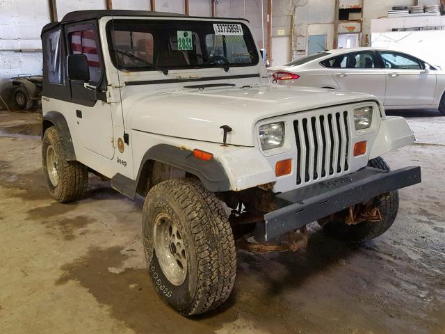 1J4FY29S7SP223353 - 1995 JEEP WRANGLER / WHITE photo 1