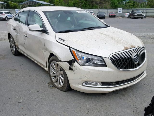 1G4GB5G38EF187204 - 2014 BUICK LACROSSE CREAM photo 1