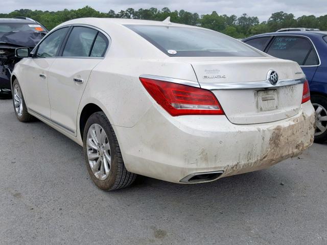 1G4GB5G38EF187204 - 2014 BUICK LACROSSE CREAM photo 3