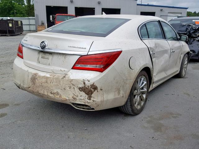 1G4GB5G38EF187204 - 2014 BUICK LACROSSE CREAM photo 4