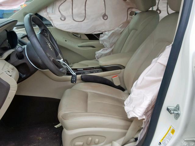 1G4GB5G38EF187204 - 2014 BUICK LACROSSE CREAM photo 5