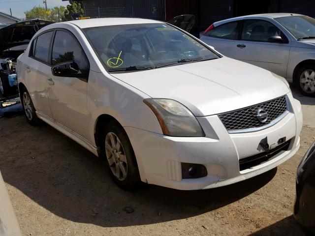 3N1AB6AP7BL678881 - 2011 NISSAN SENTRA 2.0 WHITE photo 1