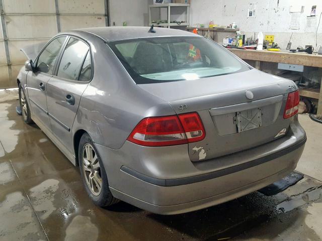 YS3FD49Y051047070 - 2005 SAAB 9-3 ARC GRAY photo 3