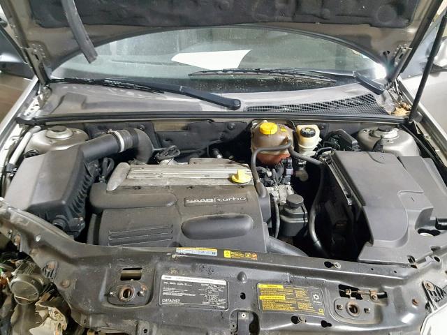 YS3FD49Y051047070 - 2005 SAAB 9-3 ARC GRAY photo 7