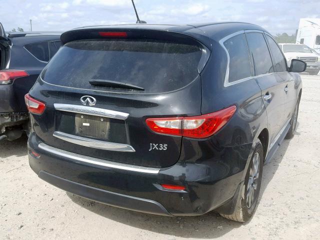 5N1AL0MN3DC350045 - 2013 INFINITI JX35 CHARCOAL photo 4