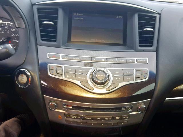 5N1AL0MN3DC350045 - 2013 INFINITI JX35 CHARCOAL photo 9