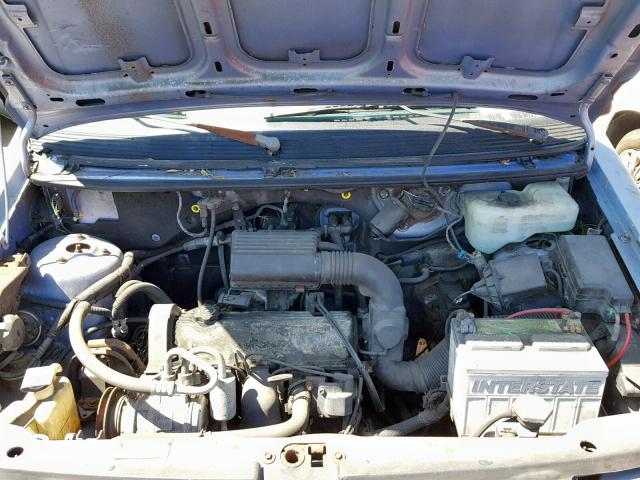 2B4GH25K7RR578738 - 1994 DODGE CARAVAN BLUE photo 7