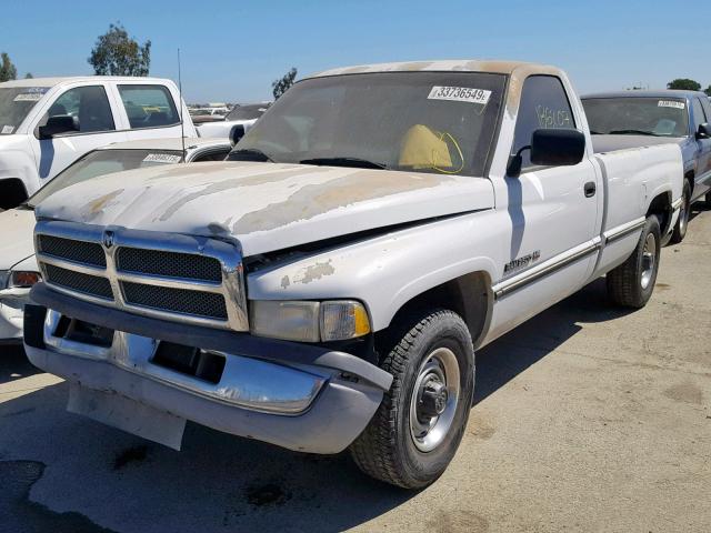 1B7JC26Z2SS380656 - 1995 DODGE RAM 2500 WHITE photo 2