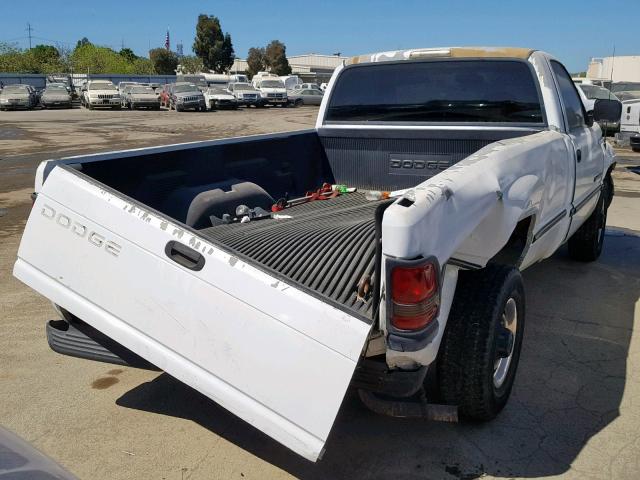 1B7JC26Z2SS380656 - 1995 DODGE RAM 2500 WHITE photo 4