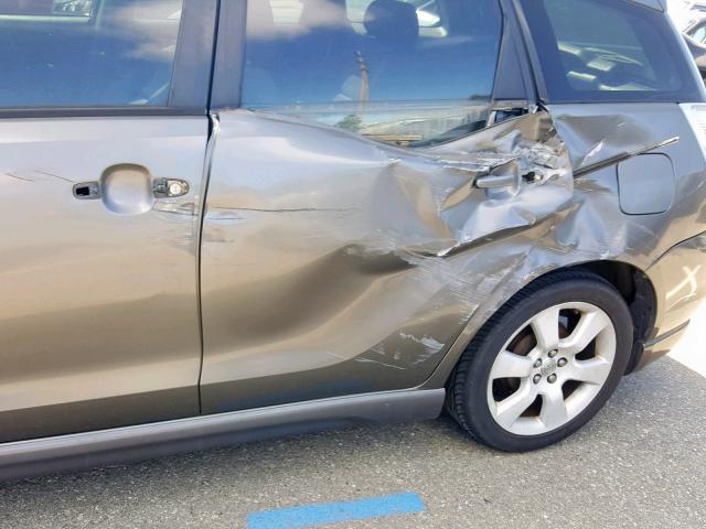 2T1KR32E34C297852 - 2004 TOYOTA COROLLA MA GRAY photo 9