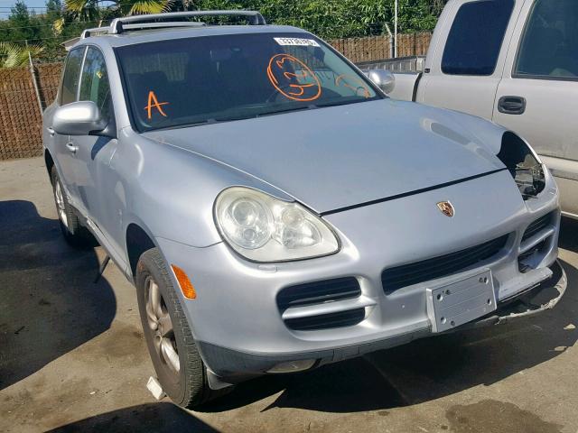 WP1AB29P54LA73278 - 2004 PORSCHE CAYENNE S SILVER photo 1