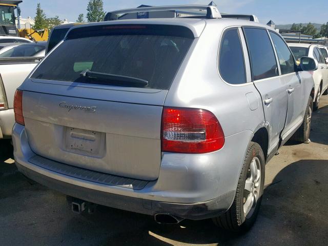 WP1AB29P54LA73278 - 2004 PORSCHE CAYENNE S SILVER photo 4