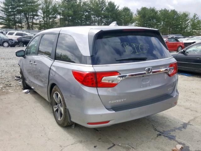 5FNRL6H85KB054829 - 2019 HONDA ODYSSEY TO SILVER photo 3