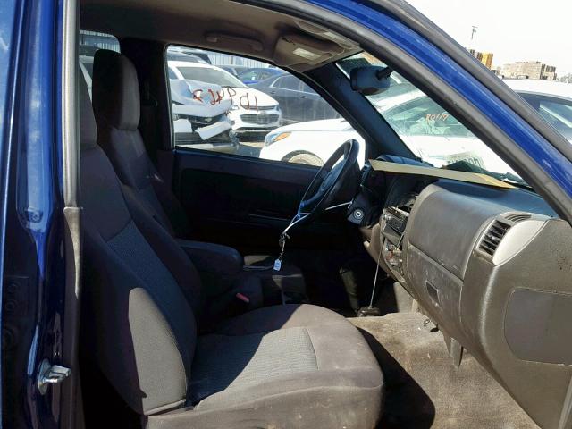 1GCDSCFE4C8136055 - 2012 CHEVROLET COLORADO L BLUE photo 5
