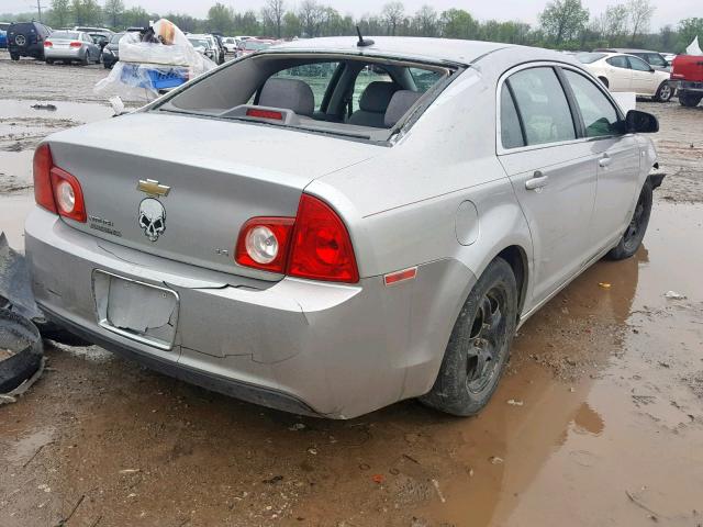 1G1ZG57B38F292543 - 2008 CHEVROLET MALIBU LS SILVER photo 4