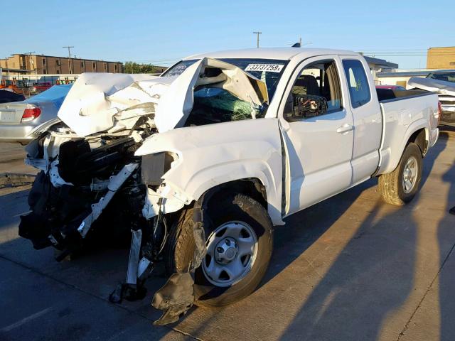 5TFRX5GN8HX090731 - 2017 TOYOTA TACOMA ACC WHITE photo 2