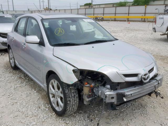 JM1BK343981860400 - 2008 MAZDA 3 HATCHBAC SILVER photo 1