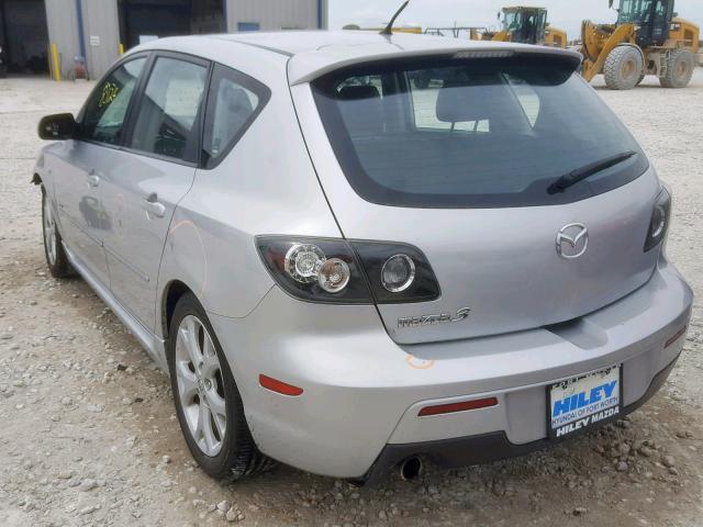 JM1BK343981860400 - 2008 MAZDA 3 HATCHBAC SILVER photo 3