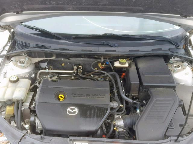 JM1BK343981860400 - 2008 MAZDA 3 HATCHBAC SILVER photo 7