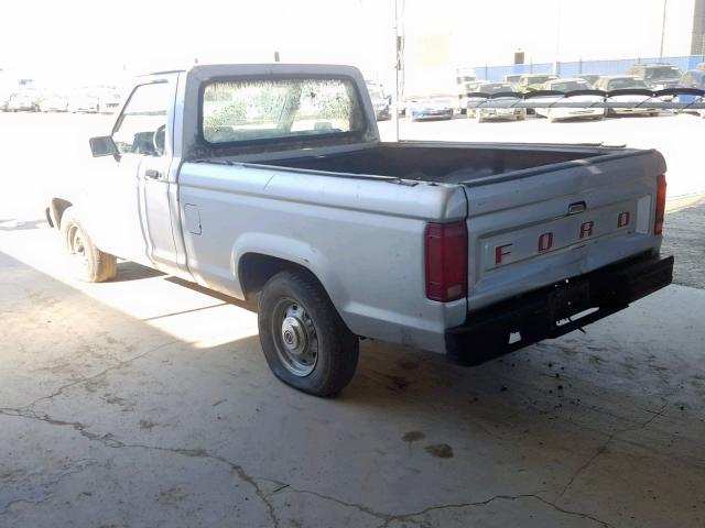 1FTBR10T8HUC64098 - 1987 FORD RANGER GRAY photo 3