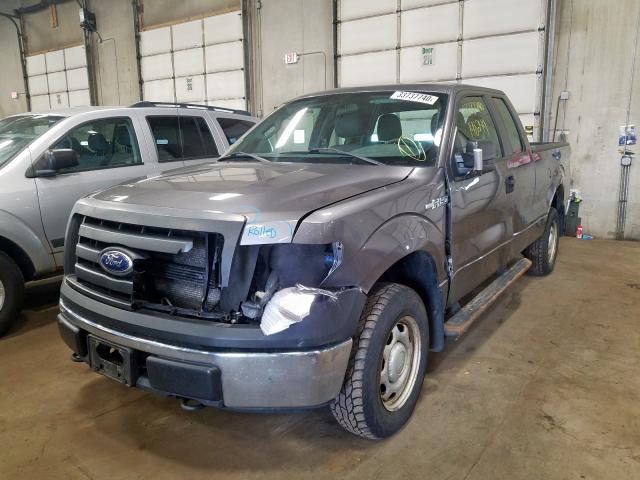 1FTFX1EV1AFB91135 - 2010 FORD F150 SUPER CAB  photo 2