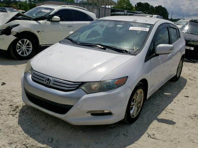 JHMZE2H77AS009112 - 2010 HONDA INSIGHT EX WHITE photo 2