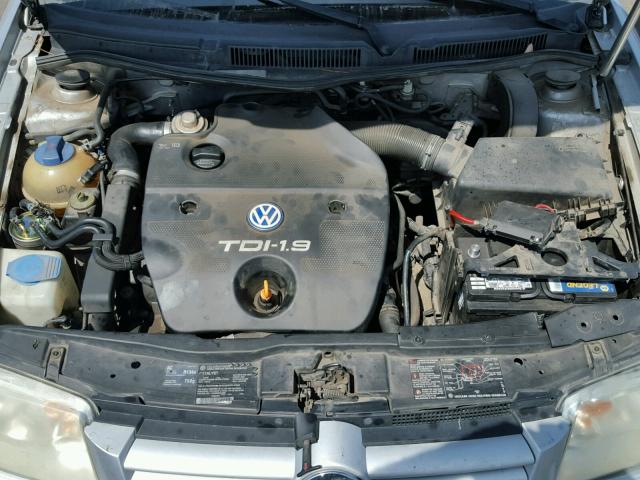 3VWSP69MX2M150059 - 2002 VOLKSWAGEN JETTA GLS SILVER photo 7