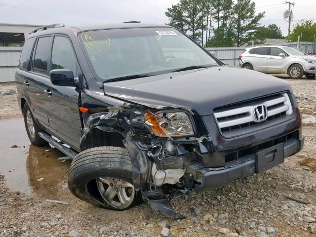 5FNYF28248B001135 - 2008 HONDA PILOT VP BLACK photo 1