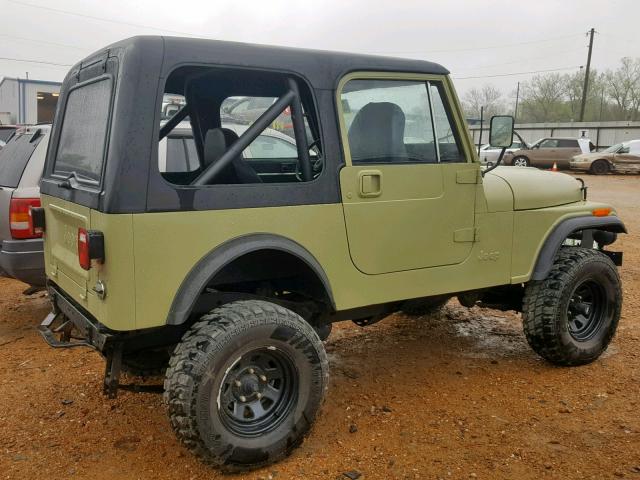 1JCCN87A4DT075816 - 1983 JEEP JEEP CJ7 GREEN photo 9