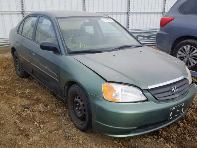 2HGES16493H900056 - 2003 HONDA CIVIC DX GREEN photo 1