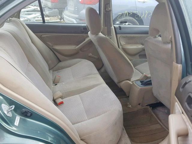 2HGES16493H900056 - 2003 HONDA CIVIC DX GREEN photo 6