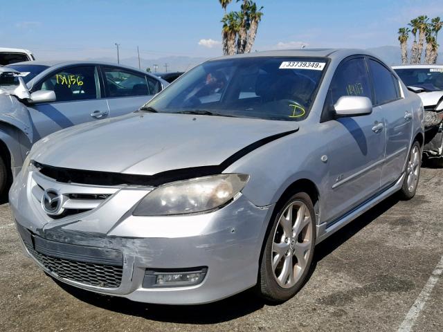 JM1BK324871674695 - 2007 MAZDA 3 S SILVER photo 2