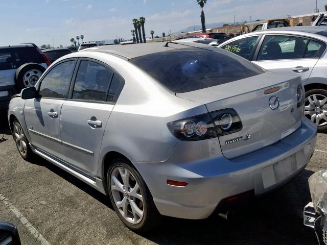 JM1BK324871674695 - 2007 MAZDA 3 S SILVER photo 3