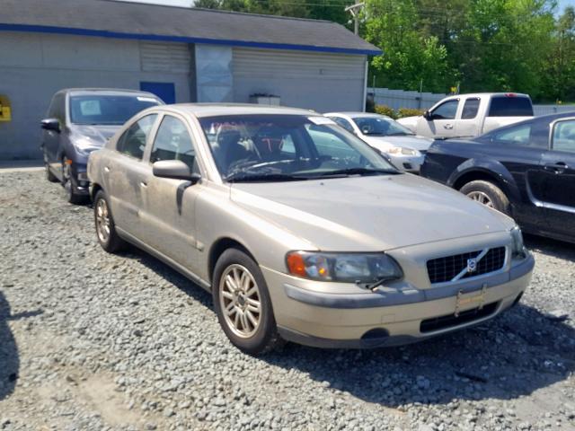 YV1RS61T642366899 - 2004 VOLVO S60 GOLD photo 1