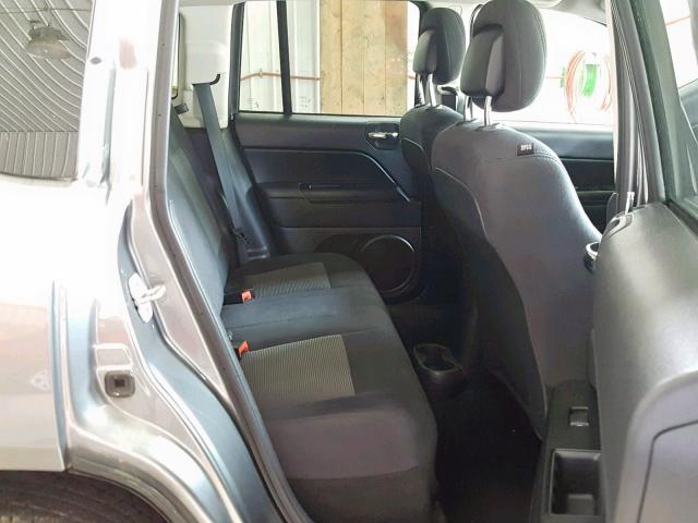 1J4NF1FBXBD255487 - 2011 JEEP COMPASS SP Сұр фото 6