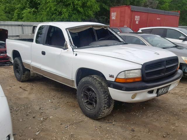 1B7GG23Y4VS230014 - 1997 DODGE DAKOTA WHITE photo 1