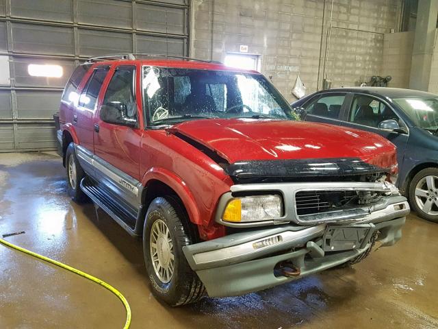 1GKDT13W4T2525333 - 1996 GMC JIMMY BURGUNDY photo 1