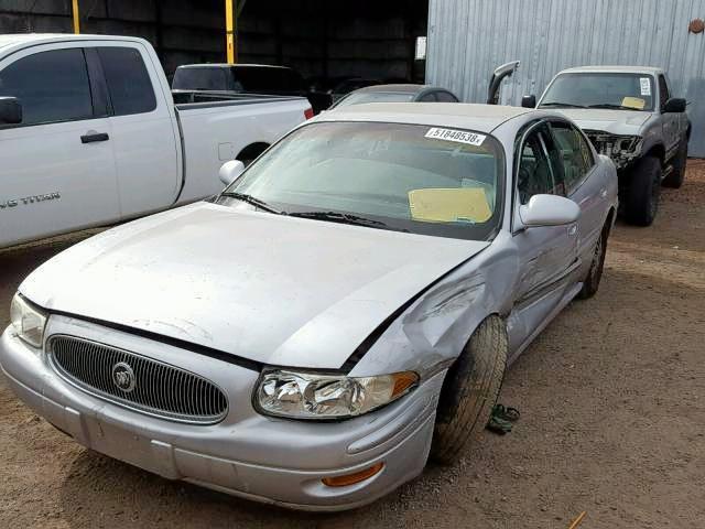 1G4HP54K724206446 - 2002 BUICK LESABRE CU SILVER photo 2