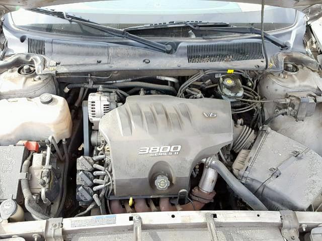 1G4HP54K724206446 - 2002 BUICK LESABRE CU SILVER photo 7