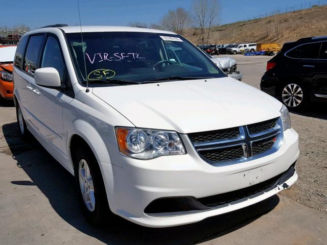 2D4RN3DG0BR729032 - 2011 DODGE GRAND CARA WHITE photo 1