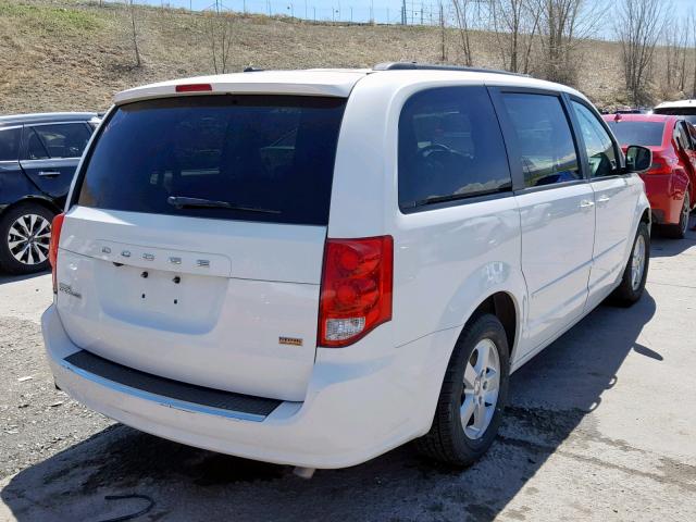 2D4RN3DG0BR729032 - 2011 DODGE GRAND CARA WHITE photo 4