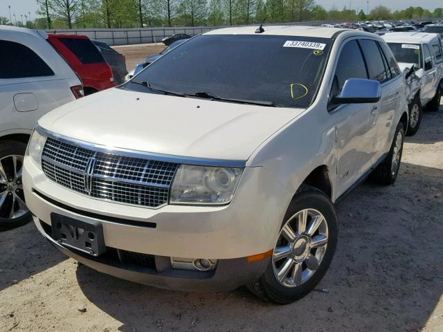 2LMDU68C18BJ40818 - 2008 LINCOLN MKX WHITE photo 2