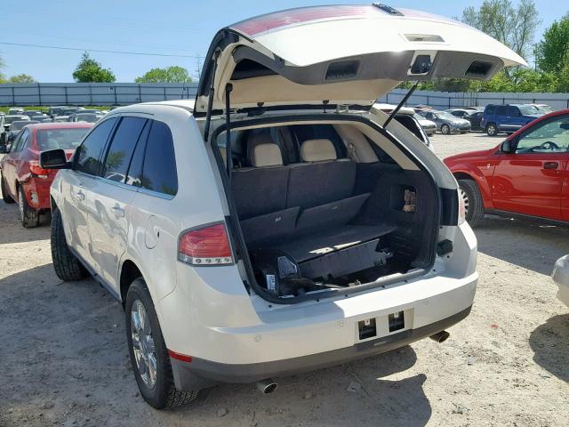 2LMDU68C18BJ40818 - 2008 LINCOLN MKX WHITE photo 3