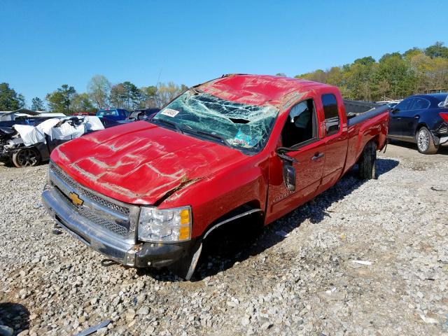 1GCRKSE72DZ266186 - 2013 CHEVROLET SILVERADO K1500 LT  photo 2