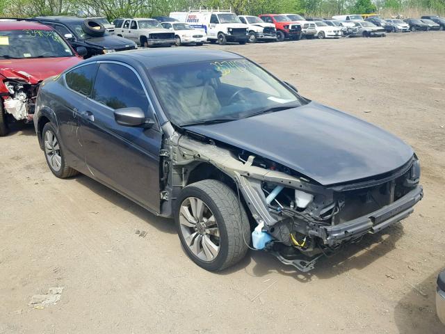 1HGCS128X8A000675 - 2008 HONDA ACCORD EXL GRAY photo 1